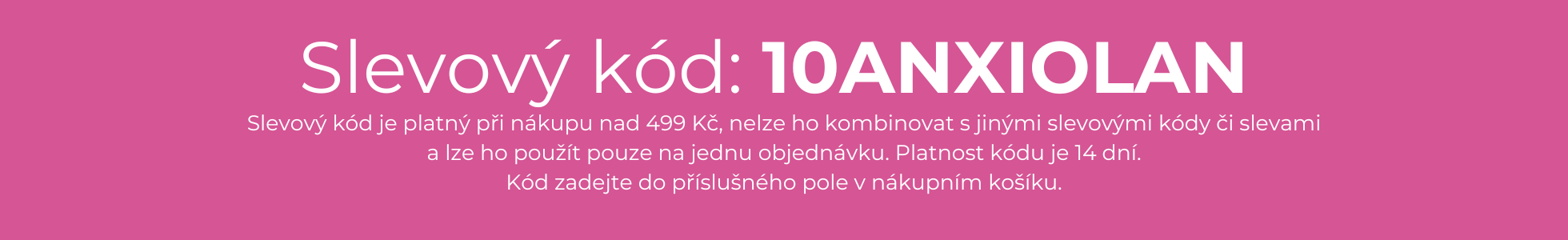 slevový kód anx